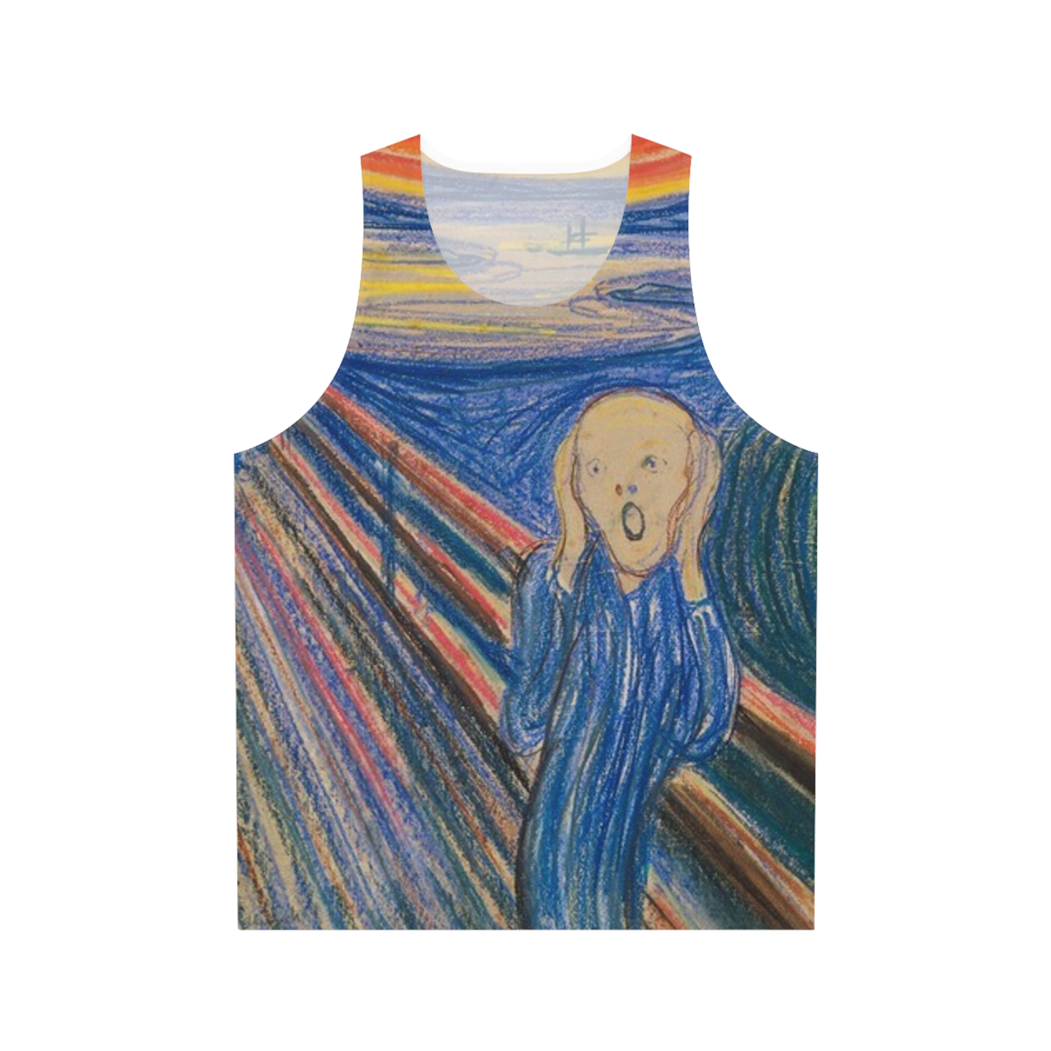 The Scream (1895) - All-Over Print Tank Top
