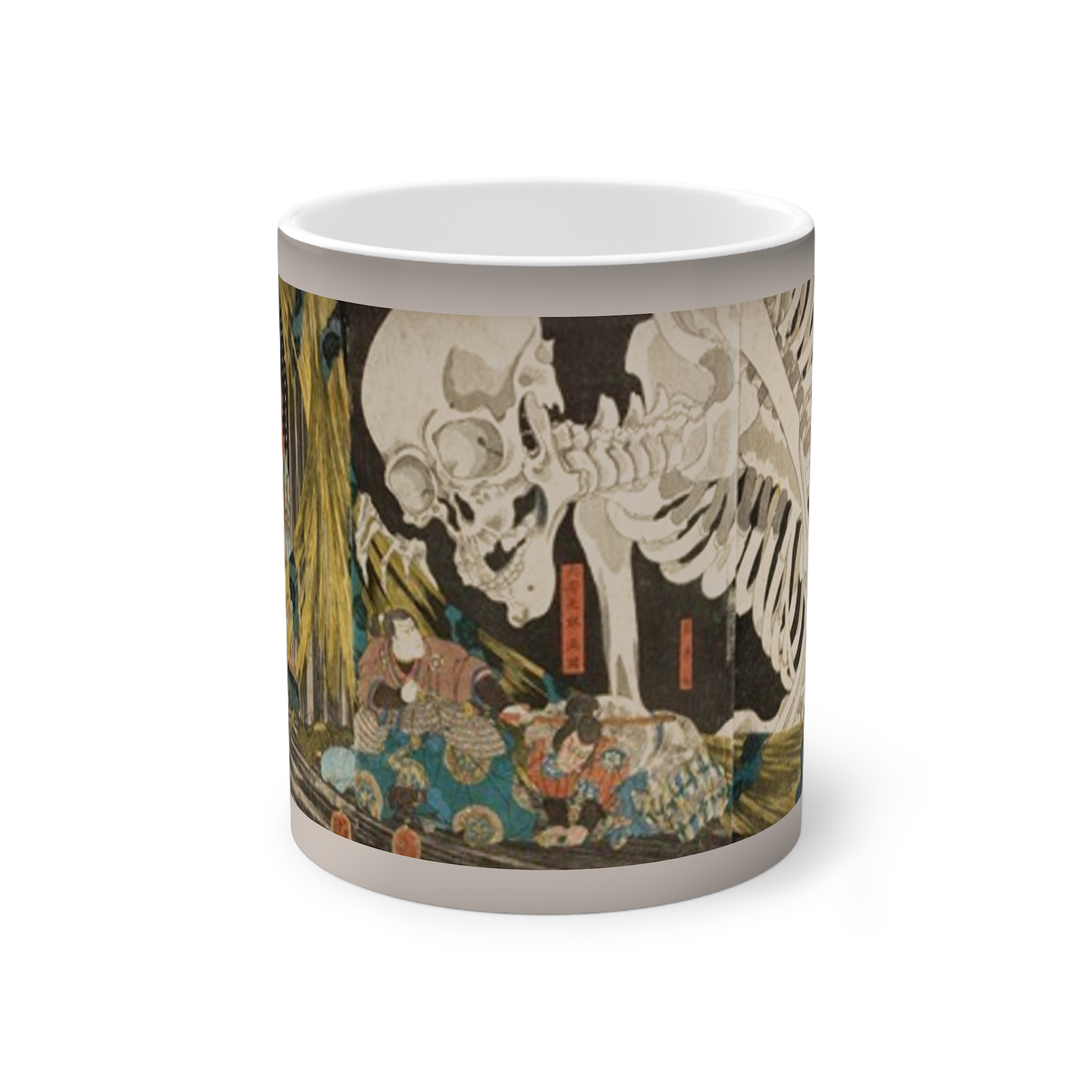 In the Ruined Palace at Sōma, Masakado’s Daughter Takiyasha Uses Sorcery to Gather Allies (circa 1844)