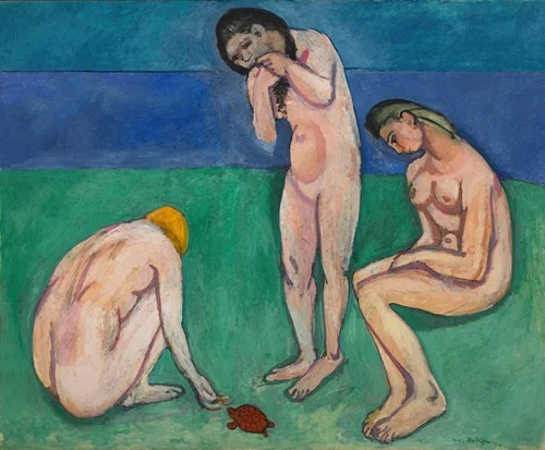 Bathers with a Turtle (1907–08)