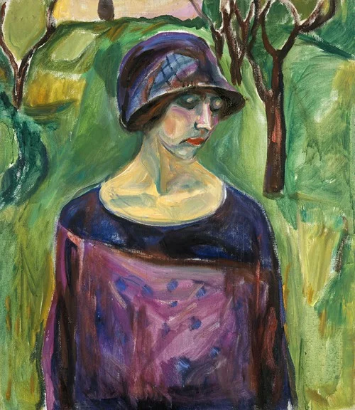 Birgit Prestøe in the Garden (1924–30)