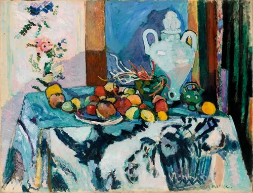 Blue Still Life (Nature morte bleue) (1907)