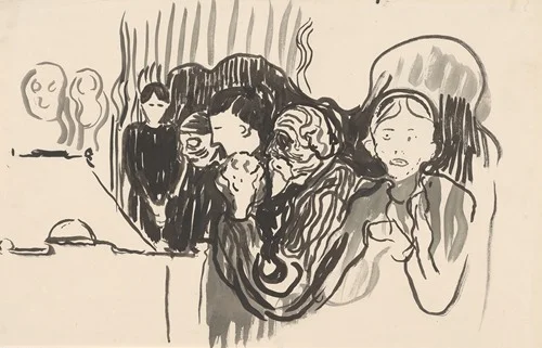 By the Deathbed. Fever (1896)