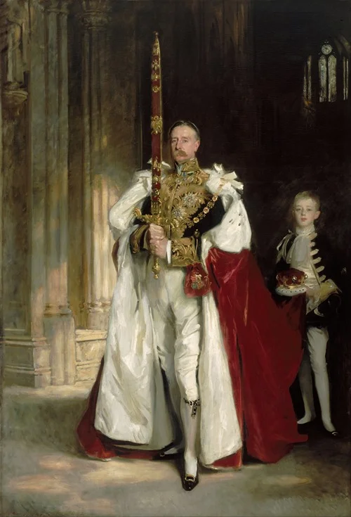 Charles Stewart, Sixth Marquess Of Londonderry, Carrying The Great Sword Of State At The Coronation …