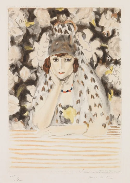 Espagnole à la mantille (1922)