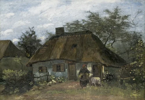Farmhouse in Nuenen (1885)