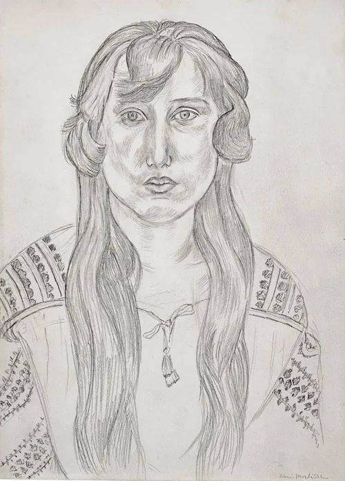 Femme aux cheveux longs (1918-1919)