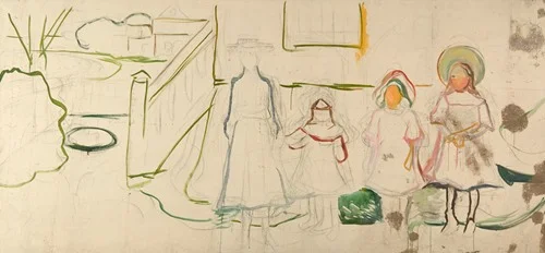 Four Girls in Åsgårdstrand (1922)