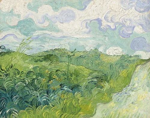 Green Wheat Fields, Auvers (1890)