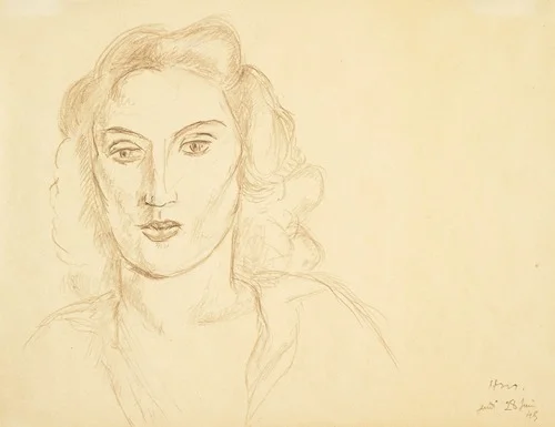 Head Of A Woman (1945)