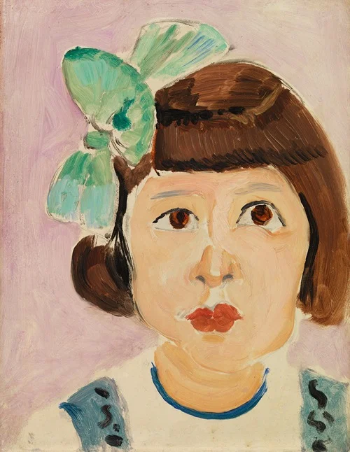 Head of a Young Girl (Tête de fillette) (1917)