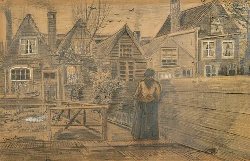 Houses Seen From The Back Window Of Sien’s Mother’s House (1882)