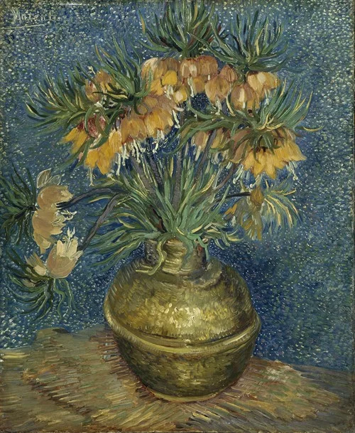 Imperial Fritillaries in a Copper Vase (1887)