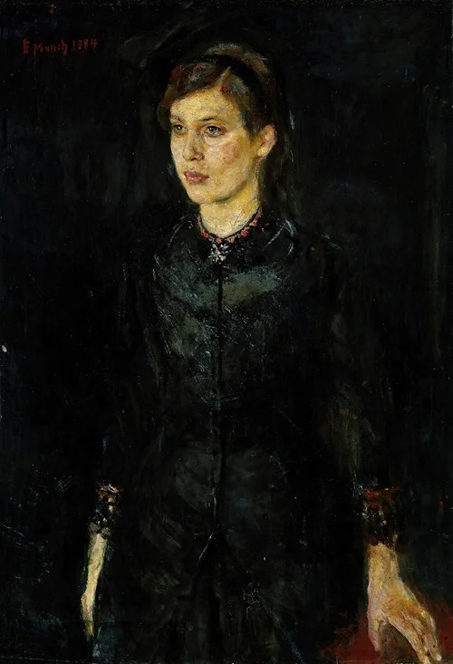 Inger in Black (1884)