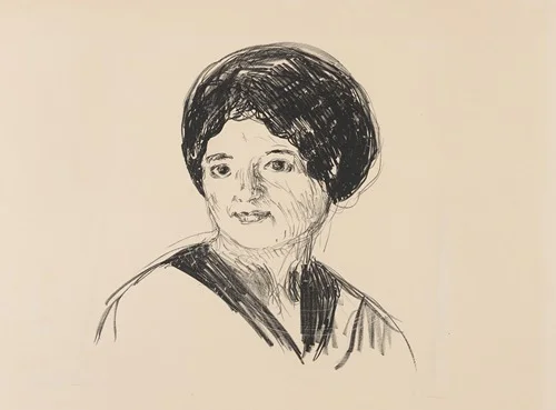Junge Frau (Ung kvinne) (1912)