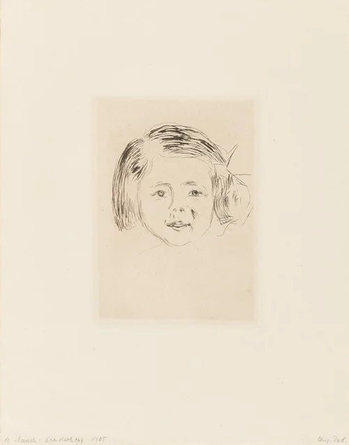 Kinderkopf; Herbert Esches Tochter (1905)