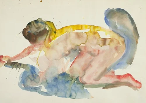 Knelende akt (1919-1924)