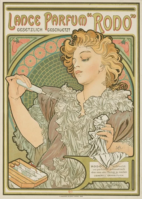 Lance parfum ‘Rodo’ gesetzlich geschvetz (1896)