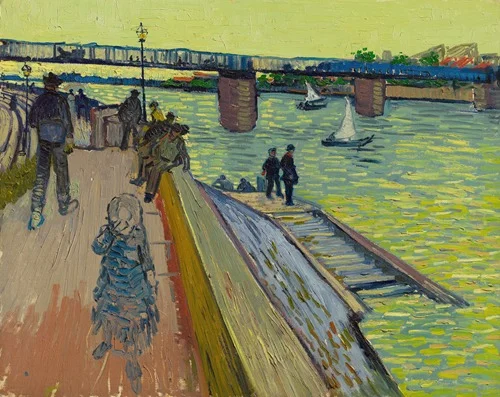 Le pont de Trinquetaille (1888)