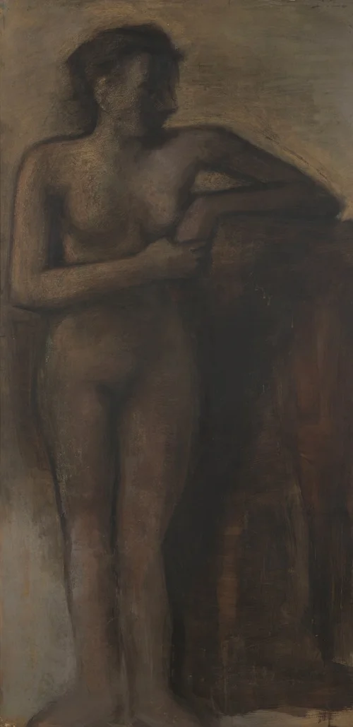 Leunend naakt (1942)