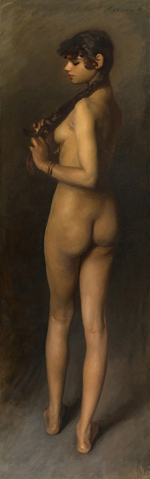 Life Study (Study of an Egyptian Girl) (1891)