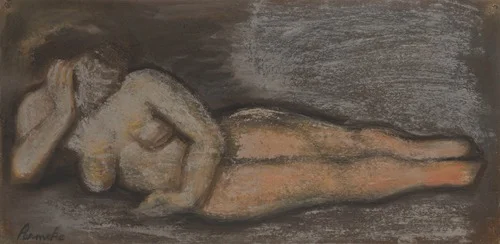 Liggend naakt (1942)