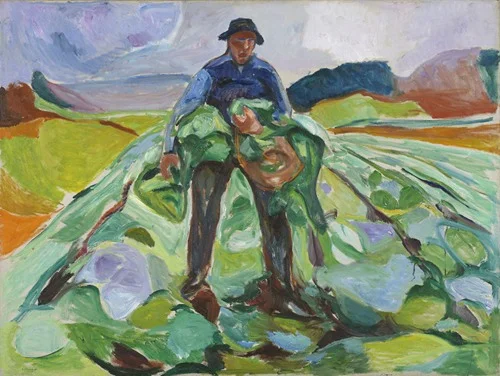 Man in the Cabbage Field (1916)