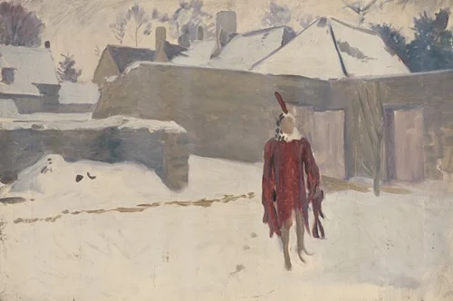 Mannikin in the Snow (ca. 1893–95)