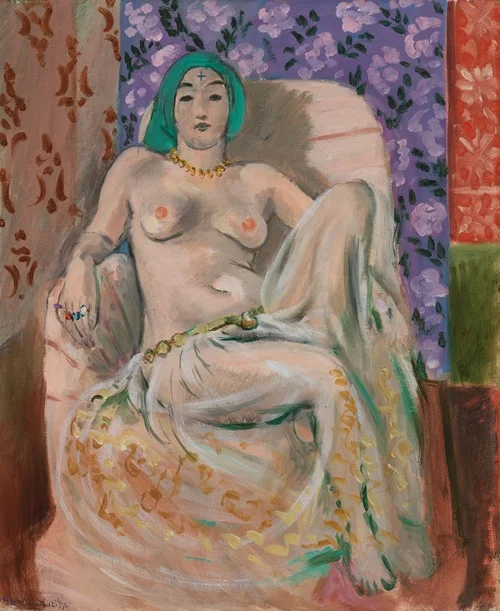 Moorish Woman (The Raised Knee) (Femme mauresque (Le Genou levé)) (1922-1923)