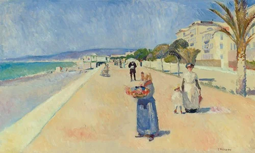 Morgen På Promenade Des Anglais (Morning On The Promenade Des Anglais) (1891)