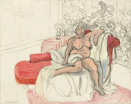 Nu sur la chaise longue (1920)