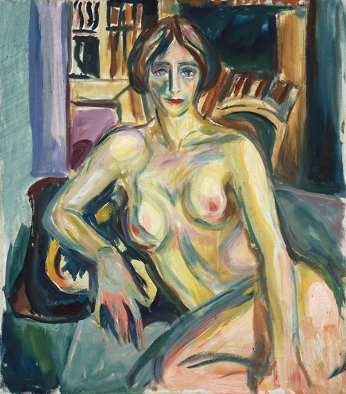 Nude, Sitting on the Couch (1925–1926)
