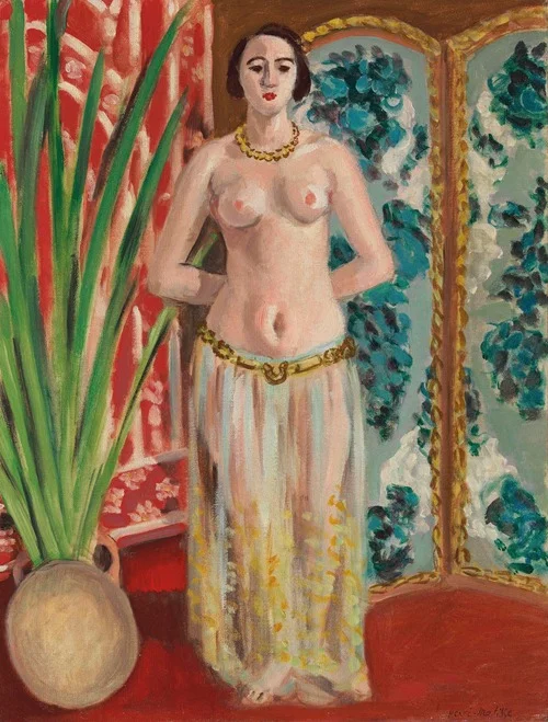 Odalisque, mains dans le dos (1923)