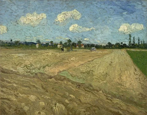 Ploughed fields (‘The furrows’) (1888)