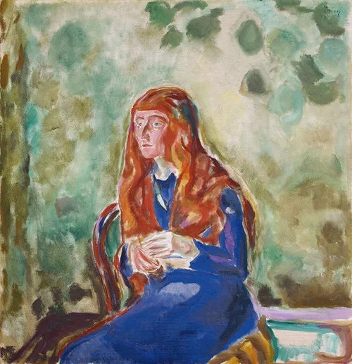 Portrait Of Käte Perls (1913)
