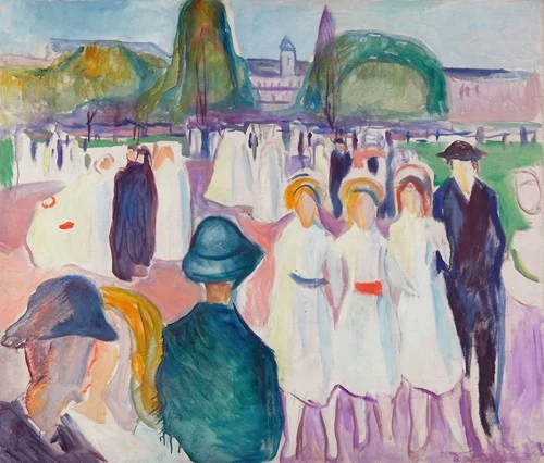 Promenade in Spring (1917)