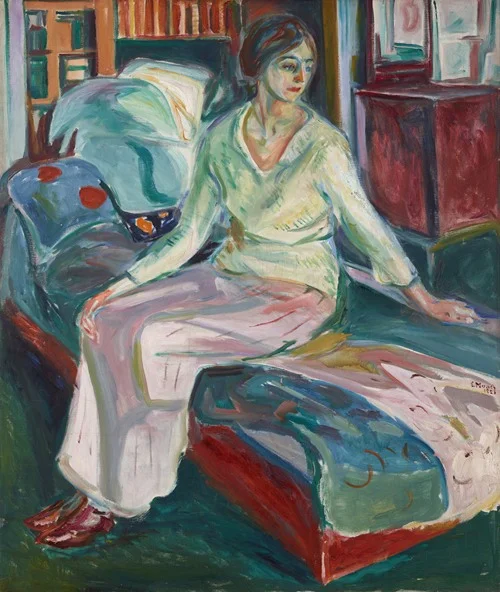 Seated Model on the Couch (1924–26)