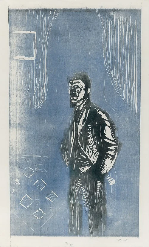 Self-Portrait in Moonlight (1904–1906)