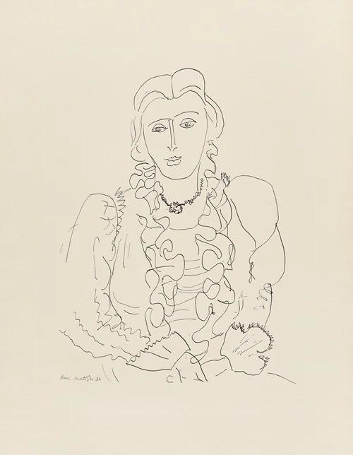 Sitzende Frau (1936)