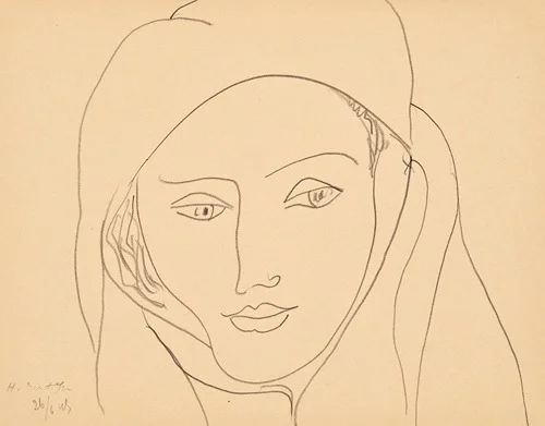 Tête voilée (1945)