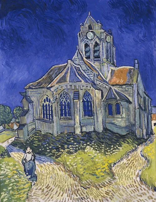 The Church in Auvers-sur-Oise, View from the Chevet (1890)