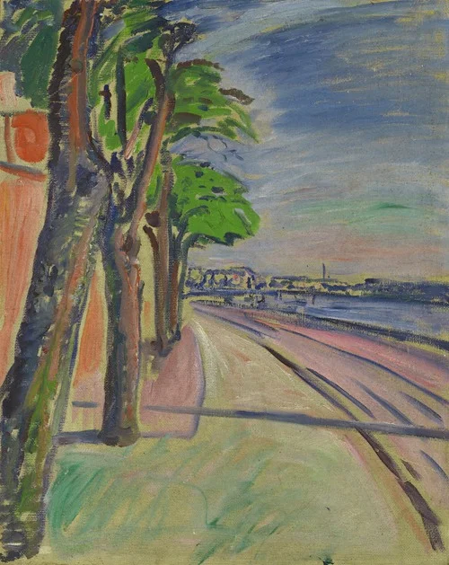Trees By The Canal (1908)