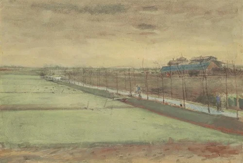 Weilanden bij Rijswijk en de Schenkweg (1882)