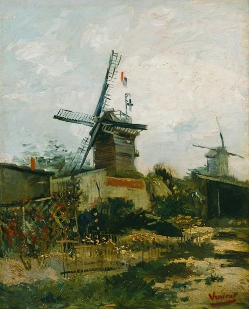 Windmills on Montmartre (1886)